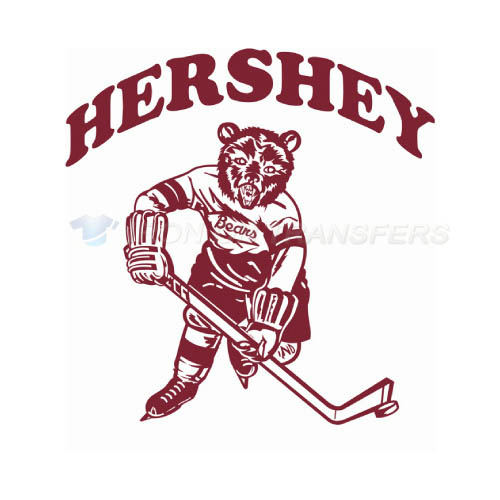 Hershey Bears Iron-on Stickers (Heat Transfers)NO.9038